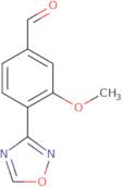 3-Methoxy-4-(1,2,4-oxadiazol-3-yl)benzaldehyde