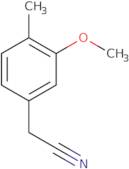 2-(3-Methoxy-4-methylphenyl)acetonitrile