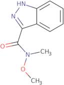 N-Methoxy-N-methyl-1H-indazole-3-carboxamide