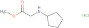 Methyl 2-(cyclopentylamino)acetate hydrochloride