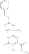 Methyl 2-(2-(benzyloxycarbonylamino)propan-2-yl)-5-hydroxy-6-oxo-1,6-dihydropyrimidine-4-carboxylate