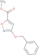 Methyl 3-(benzyloxy)isoxazole-5-carboxylate