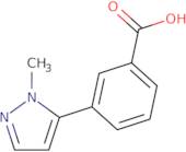 3-(1-Methyl-1H-pyrazol-5-yl)benzoic acid