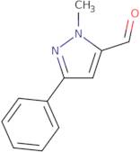 1-Methyl-3-phenyl-1H-pyrazole-5-carbaldehyde