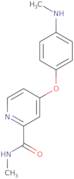 N-Methyl-4-(4-(methylamino)phenoxy)picolinamide