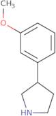 3-(3-Methoxyphenyl)pyrrolidine