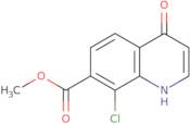 Methyl 8-chloro-4-oxo-1,4-dihydroquinoline-7-carboxylate