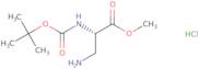 (S)-Methyl 3-amino-2-((tert-butoxycarbonyl)amino)propanoate hydrochloride