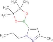 3-Methyl-1-propyl-5-(4,4,5,5-tetramethyl-1,3,2-dioxaborolan-2-yl)-1H-pyrazole