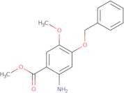 Methyl 2-amino-4-(benzyloxy)-5-methoxybenzoate