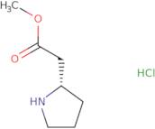 (S)-Methyl 2-(pyrrolidin-2-yl)acetate HCl