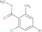 Methyl 4-bromo-2-chloro-6-methylbenzoate