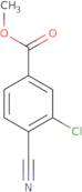 Methyl 3-chloro-4-cyanobenzoate