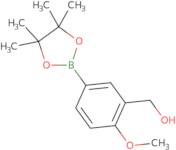 (2-Methoxy-5-(4,4,5,5-tetramethyl-1,3,2-dioxaborolan-2-yl)phenyl)methanol