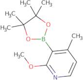 2-Methoxy-4-methyl-3-(4,4,5,5-tetramethyl-1,3,2-dioxaborolan-2-yl)pyridine