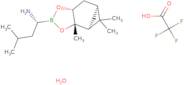 (R)-3-Methyl-1-((3aS,4S,6S,7aR)-3a,5,5-trimethylhexahydro-4,6-methanobenzo[d][1,3,2]dioxaborol-2-yl)butan-1-amine 2,2,2-trifluoroace tate hydrate
