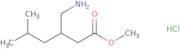 Methyl 3-(aminomethyl)-5-methylhexanoate hydrochloride