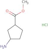 Methyl 3-aminocyclopentanecarboxylate hydrochloride