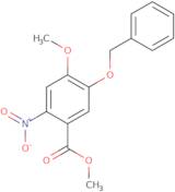 Methyl 5-Benzyloxy-4-methoxy-2-nitrobenzoate