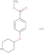 Methyl 4-(4-piperidinyloxy)benzoate hydrochloride