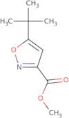 Methyl 5-(tert-butyl)isoxazole-3-carboxylate