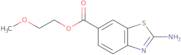 2-Methoxyethyl 2-aminobenzo[d]thiazole-6-carboxylate