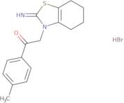 1-(4-Methylphenyl)-2-(4,5,6,7-tetrahydro-2-imino-3(2H)-benzothiazolyl)ethanone hydrobromide