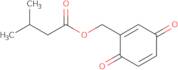 3-Methyl-butanoic acid (3,6-dioxo-1,4-cyclohexadien-1-Yl)methyl ester