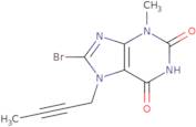 3-Methyl-7-(2-butyn-1-yl)-8-bromoxanthine