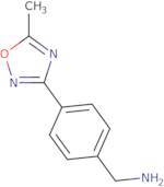 4-(5-Methyl-1,2,4-oxadiazol-3-yl)benzenemethanamine