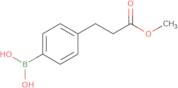 [4-(2-Methoxycarbonylethyl)phenyl]boronicacid