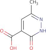 6-Methyl-3-oxo-2,3-dihydropyridazine-4-carboxylicacid