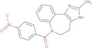 (2-Methyl-4,5-dihydrobenzo[b]imidazo[4,5-d]azepin-6(1H)-yl)(4-nitrophenyl)methanone