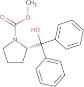 Methyl(2S)-(-)-2-(hydroxydiphenylmethyl)-1-pyrrolidinecarboxylate