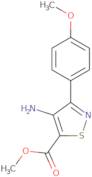 Methyl4-amino-3-(4-methoxyphenyl)isothiazole-5-carboxylate