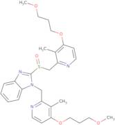 1-[[4-(3-Methoxypropoxy)-3-methyl-2-pyridinyl]methyl]-2-[[[4-(3-methoxypropoxy)-3-methyl-2-pyridinyl]methyl]sulfinyl]-1H-benzimidazo le