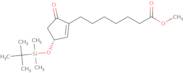 Methyl(R)-(+)-3-(tert-butyldimethylsilyloxy)-5-oxo-1-cyclopentene-1-heptanoate