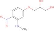 3-[3-(Methylamino)-4-nitrophenoxy]propane-1,2-diol