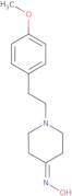 1-(2-(4-Methoxyphenyl)ethyl)piperidine-4-ketoxime