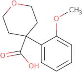 4-(2-Methoxyphenyl)oxane-4-carboxylicacid