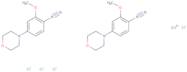 2-Methoxy-4-morpholinobenzenediazonium chloride zinc chloride double