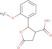 2-(2-Methoxyphenyl)-5-oxotetrahydrofuran-3-carboxylicacid