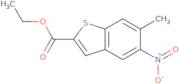 6-Methyl-5-nitro-benzo[b]thiophene-2-carboxylic acidethylester