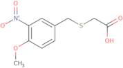 (4-Methoxy-3-nitrobenzyl)thio]aceticacid