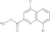 Methyl8-bromo-4-chloroquinoline-2-carboxylate