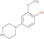 2-Methoxy-4-piperazin-1-yl-phenol