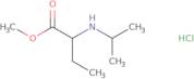 2-[(1-Methylethyl)amino]butanoic acid methyl esterHydrochloride