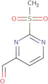 2-Methanesulfonyl-pyrimidine-4-carbaldehyde