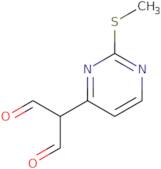 2-(2-(Methylthio)pyrimidin-4-yl)malonaldehyde