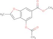 Methyl4-acetoxy-2-methylbenzofuran-6-carboxylate